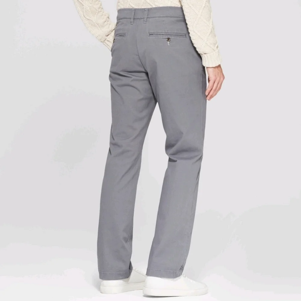 Goodfellow Grey Hennepin Chino Pants